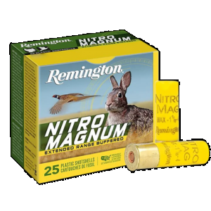 REMINGTON Ammunition 20674 Nitro Magnum 20gauge 3" 1 1/4oz 6shot 25 Rounds