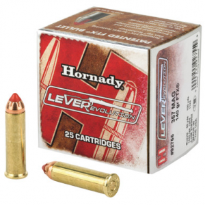 HORNADY Leverevolution Rifle Ammo 357 Mag 140 Gr. Flex Tip Expanding 25 Rd.