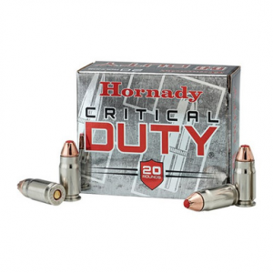 HORNADY Critical Duty Handgun Ammo 357 Sig 135 Gr. Flexlock 20 Rd.