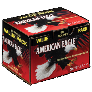Federal American Eagle 45 ACP Full Metal Jacket 230 Grain 50 Rounds