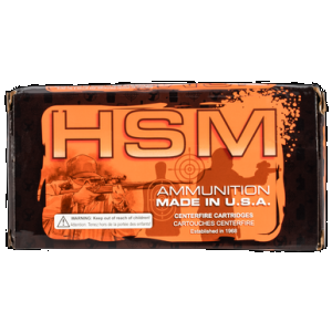 HSM Varmint Rifle Ammunition 22-250 Remington Soft Point 55 Grain 20 Rounds