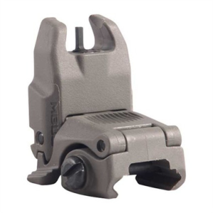 Magpul MAG247-FDE MBUS Sight Front Black Folding for AR-15/M16