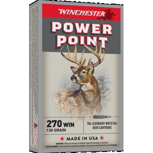 WINCHESTER Super-x Rifle Ammo 270 Win 130 Gr. Power-point 20 Rd.