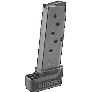 Ruger LCP II 7rd Extended Magazine with Grip Extension 380 ACP Blued Steel