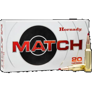 HORNADY Match Rifle Ammo 224 Valkyrie 88 Gr. Eld Match 20 Rd.