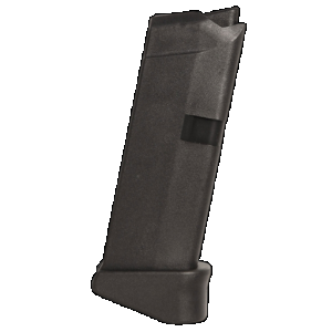 Glock G43 6rd 9mm Luger Polymer Extended Magazine