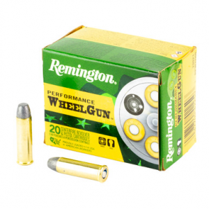 REMINGTON Performance Wheelgun 32 H&r Magnum Lead Semi Wadcutter 95 Grain 20 Rounds