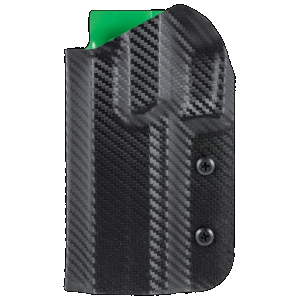 Uncle Mike's 54RNC74BGL Range/Competition Holster OWB Black/Green Boltaron Belt Slide Fits Sig X5 Left Hand