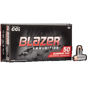 CCI Blazer Clean Fire Pistol Ammo 40 S&w 180 Gr. Tmj 50 Rd.