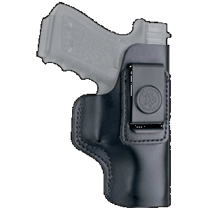 DeSantis Gunhide 031BA79Z0 Insider IWB Black Leather Belt Loop Fits 1911 / Colt Officer Fits 3-3.50" Barrel Right Hand