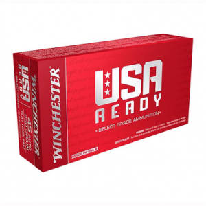 Winchester USA Ready Pistol Ammo 45 ACP 230 gr. FMJ Flat Nose 50 rd.