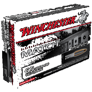 WINCHESTER Match Rifle Ammo 6.5 Creedmoor Matchking Bthp 140 Grain 20 Rounds