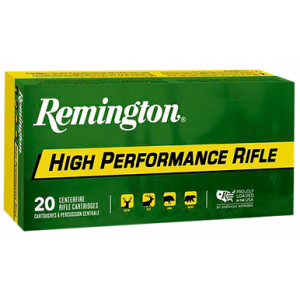 REMINGTON High Performance Rifle Ammo 243 Win. 80 Gr. Psp 20 Rd.