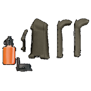 Magpul MAG521-ODG MIAD Type 2 Gen 1.1 Grip Kit Polymer Aggressive Textured OD Green for AR Platform