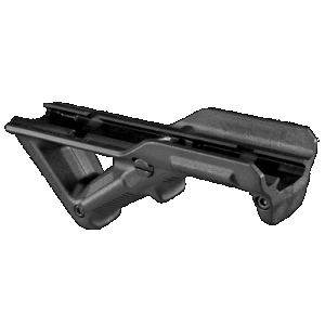 Magpul MAG411-BLK AFG Black Polymer Angled Foregrip for AR-Platform or Most Picatinny Railed Handguard