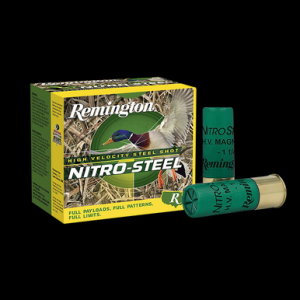 REMINGTON Nitro Steel High Velocity Magnum Loads 12 Ga. 3 In. 1 3/8 Oz. 4 Shot 1300 Fps 25 Rd.