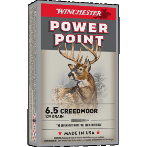 WINCHESTER Super-x 6.5 Creedmoor Power-point 129 Grain 20 Rounds