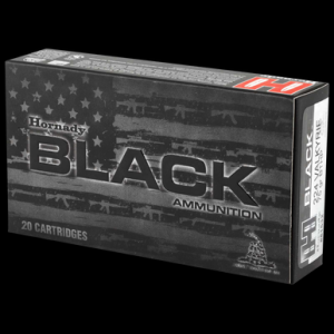 HORNADY Black Rifle Ammo 224 Valkyrie 75 Gr. Bthp Match Black 20 Rd.