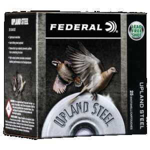 Federal Upland Steel Shotgun Ammo 28 ga. 2.75 in. 5/8 oz. 6 Shot 25 rd.