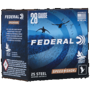 Federal Speed-Shok Load 28 Gauge 2.75 in. 5/8 oz. 6 Shot 25 rd.