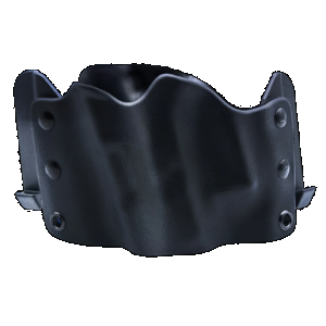 Stealth Operator H60180 Compact Clip Holster OWB Black Polymer Compatible w/Springfield XD, Glock (Except 42), Taurus 24/7 Belt Clip Mount Left Hand