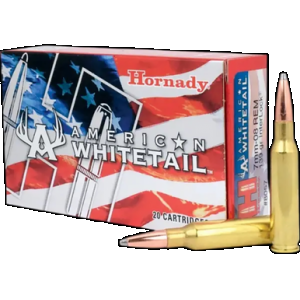 HORNADY American Whitetail Rifle Ammo 7mm-08 Rem 139 Gr. Interlock Spire Point 20 Rd.