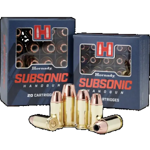 HORNADY Subsonic Handgun Ammo 45 Acp 230 Gr. Xtp 20 Rd.
