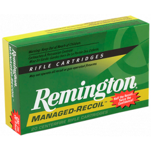 REMINGTON Managed Recoil 30-30 Winchester Core-lokt Soft Point 125 Grain 20 Rounds