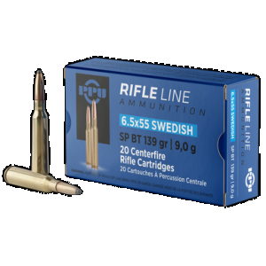 PRVI Partizan Ppu Pp6sws 6.5x55 Swedish Soft Point 139 Grain 20 Rounds