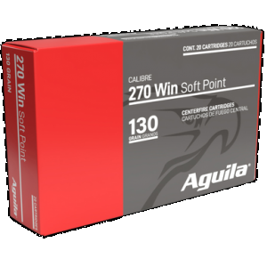 AGUILA 8053ag 270win 130gr Interlock Boat Tail Soft Point 20 Rounds