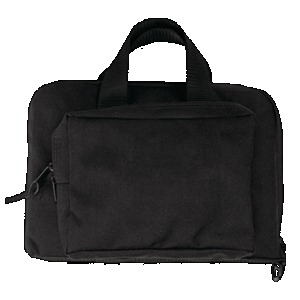 Bulldog BD915 Deluxe Mini Range Bag Black Water-Resistant Outer Shell, Inside Ammo & Magazine Pockets, Outer Storage Pockets