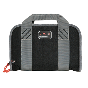 G-Outdoors GPS Bags 1308PC Double Pistol Case Black Nylon w/ Visual ID Storage System - $27.36 at Shooting Surplus