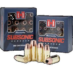 HORNADY Subsonic Handgun Ammo 9mm 147 Gr. Xtp 25 Rd.