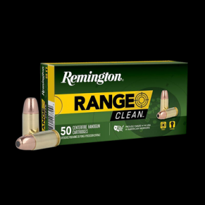 REMINGTON Ammunition 27681 Range 9mmluger 115gr Flat Nose Enclosed Base 50 Rounds