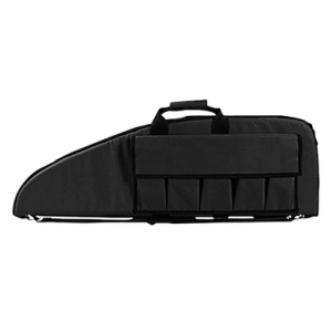 NcStar CV290742 VISM Rifle Case Black PVC Nylon w/ Foam Padding Double Zippers Carry Handle & ID Holder