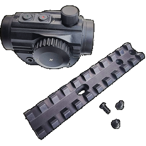 Crickett KSA00425-PAL Pistol Picatinny Scope Mount Kit Matte Black