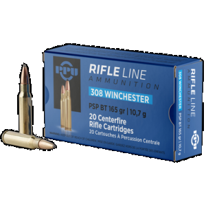 PRVI Partizan Ppu Pp3082 308 Winchester Soft Point 165 Grain 20 Rounds