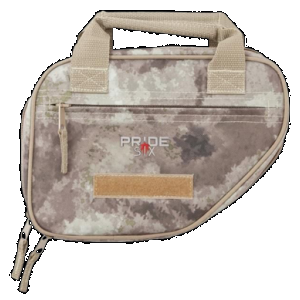 Tac Six 10941 Battalion Handgun Case 10" Long Tan/A-TACS AU Neoprene Holds 1