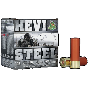 HEVI Shot HEVI Steel Load 12 Ga. 3 In. 1 1/4 Oz. Bb Shot 25 Rd.