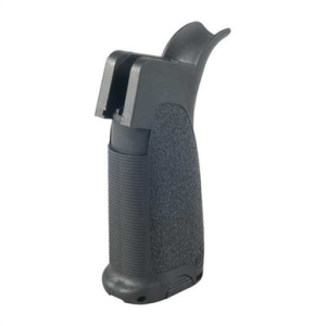 BCM GFGMOD1BLK BCMGunfighter Grip Mod 1 Made of Black Polymer With Storage Compartment for AR-Platform