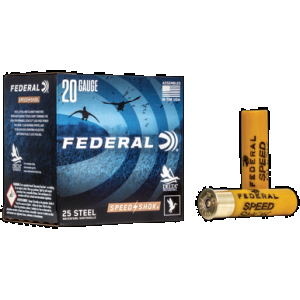 FEDERAL Wf2091 Speed-shok 20gauge 3" 7/8oz 1shot 25 Rounds