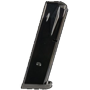 Mec-Gar MGPB9215B Standard 15rd Flush 9mm Luger Fits Beretta 92FS/M9/92G/92X Blued Carbon Steel