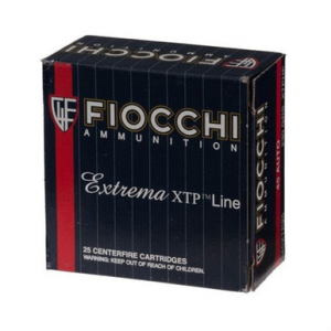 FIOCCHI Hyperformance Defense Pistol Ammo 380 Acp 90 Gr. Xtp Hollow Point 25 Rd.