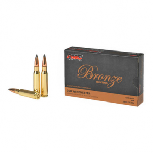 PMC Bronze .308 Winchester Soft Point 150 Grain 20 Rounds