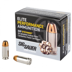 SIG Ammo 40sw 165gr Jhp 20 Rounds