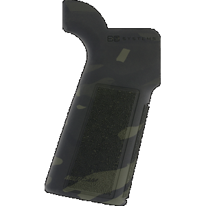 B5 Systems PGR1426 Type 23 P-Grip Black Multi-Cam Polymer, Aggressive Textured, Fits AR-Platform
