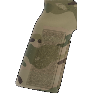 B5 Systems PGR1471 Type 22 P-Grip Multi-Cam Aggressive Textured Polymer, Increased Vertical Grip Angle with No Backstrap, Fits AR-Platform