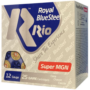 Rio Ammunition Rio Ammunition RBSM403 BlueSteel Royal 12Gauge 3" 1 3/8oz 25 Rounds - $22.47 at Shooting Surplus