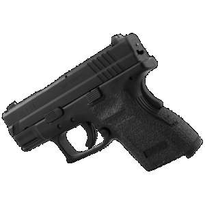 Talon Grips 203R Adhesive Grip Textured Black Rubber for Springfield XD Subcompact 9,40