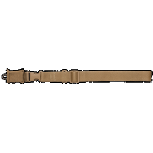 Tacshield T6005CY CQB Sling made of Coyote Webbing with HK Snap Hook & Single-Point Design for Rifle/Shotgun
